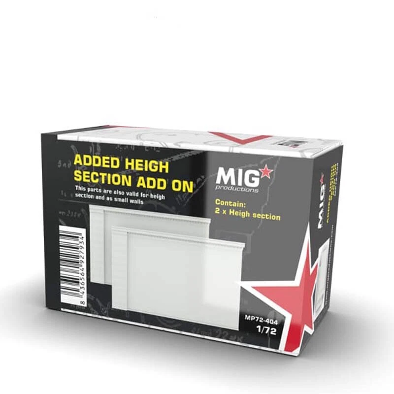 Mig Production MP72-404 1/72 Added Height Section Add On Diorama - Immagine 1 di 1