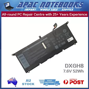 Genuine DXGH8 Battery for XPS 13 9370 9380 7390 9305 Latitude 3301 7.6V 52Wh - Picture 1 of 1