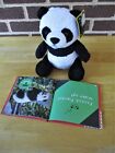 Kohl's Cares/National Geographic Kinder Panda Bär 10"" Plüschtier & 5""x 7"" Buch