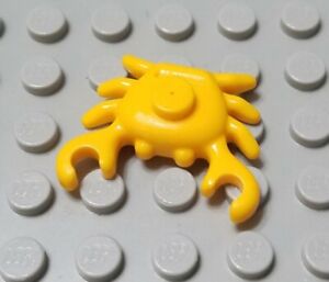 LEGO New Bright Light Orange Crab Animal Aqua Water Friends Accessory