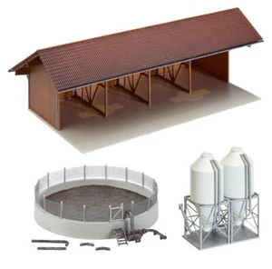 Faller 130584 Futtermittelsilo Geräteunterstand Güllegrube H0 1:87 NEU/OVP - Bild 1 von 2