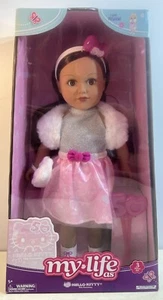 My Life As HELLO KITTY 50th Anniversary 18” Brown Hair/ Eyes Poseable Doll NEW - Picture 1 of 4