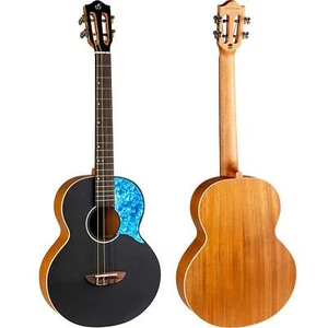 Flight Iris BK Tenor Solid Top Mahogany Ukulele - Picture 1 of 3