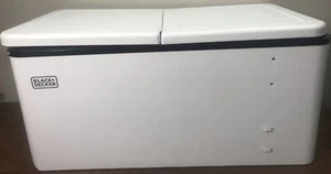 BLACK+DECKER Cooler with Catch Basin, White, BCC20W - Cooler and Tray Only - Picture 1 of 16