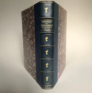Centenaire de l'École Supérieure de Pharmacie — ex. n°/100 — A. Joanin — 1904. - Foto 1 di 15