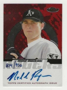 2005 Topps Finest #155 Mike Rogers Oakland Athletics Auto ###/970 BV$10 - Picture 1 of 1