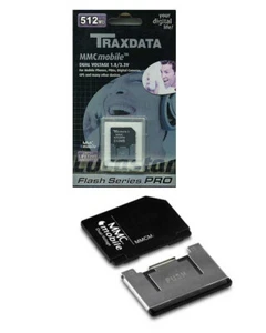 TARJETA MMC MOBILE 512 MEGABYTES TRAXDATA - Imagen 1 de 1