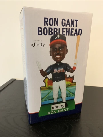 Ron Gant Atlanta Braves 93’ Pressbox Fire Bobblehead SGA 7/19/23 Cover
