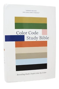 NKJV Color Code Study Bible, Revealing God'S Truth BRAND NEW in Shrink Wrap!!! - Picture 1 of 10