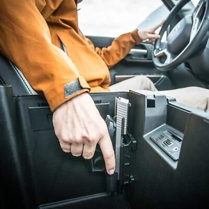 Tactical Quickdraw Magnetic Gun Mount Holster Concealed for Car Wall Gun Holder - Picture 1 of 10