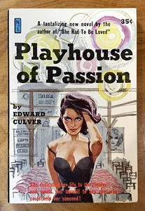 Playhouse Of Passion by Edward Culver - FINE vintage 1960 lust PBO, Bonfils GGA - Bild 1 von 6