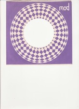 MOD Records- Original 1960's 45 Record Company Sleeve