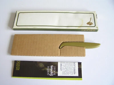 Cuchillo Pixie Gerber a Prueba de Cocina Mango de Aguacate Armorhide, RARO NUEVO STOCK ANTIGUO Foto 1 de 4
