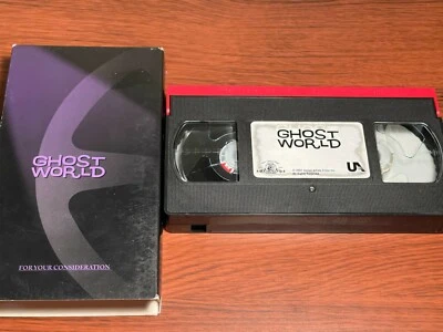 GHOST WORLD rare 2001 OSCAR FYC movie promo VHS tape Scarlett Johansson  - Image 1 of 4