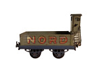 Hornby O Gauge 1920S Nord With Viewing Platform Open Wagon Grey