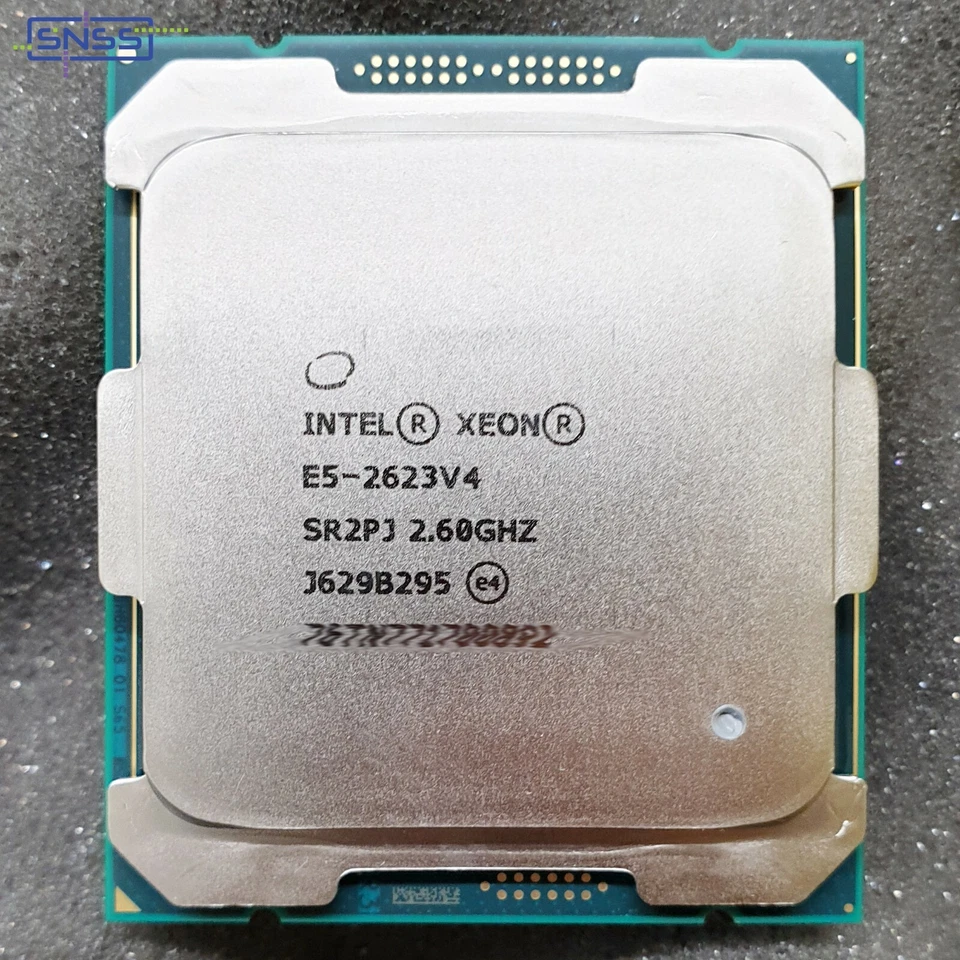 INTEL XEON E5 2623 V4 CPU PROCESSOR 4 CORE 2.60GHZ 10MB 85W SR2PJ EX VAT £249 - Image 1 of 1