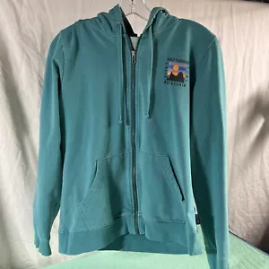 Patagonia 1973 Built To Endure Hoodie Blue Full Zip Size Large M 2017 - Picture 1 of 17