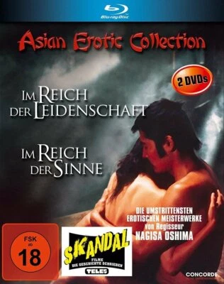 Nagisa Oshima IM REICH DER SINNE + DER LEIDENSCHAFT Blu-Ray Box Asian Erotic NEU
