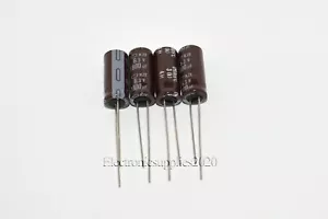 4 pcs Capacitor Nippon KZE 1800uF 6.3v 105C 8x20mm. Radial. US Seller - Picture 1 of 1
