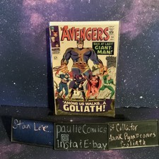 Avengers #28 66’ Marvel Comic Stan Lee 1st Collector Hank Pym Becomes Goliath