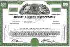 Liggett & Myers Incorporated 1968- L & M Zigaretten (100 Shares)