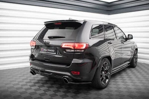 Difusor de aletas traseras para Jeep Grand Cherokee SRT WK2 FL negro faldón trasero - Imagen 1 de 7