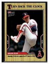 2022 Topps Now Turn Back the Clock #135 Nolan Ryan Base Card (Qty)
