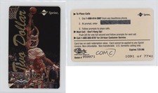 1995 Classic Assets Phone Cards $2 Gold /7741 Damon Stoudamire Rookie RC