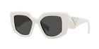 Prada Pr 14Zs White/Dark Grey (1425/S0) Sunglasses
