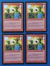 MTG 4x Orcish Settlers x4 LP Weatherlight Magic Playset