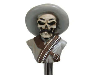 Pancho Villa Bierhahngriff Home Bar Kegerator Zombie Schädel von einzigartigen Bierhähnen - Bild 1 von 5