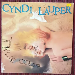 CYNDI LAUPER TRUE COLORS RARE 1986 SPAIN PROMO LP - Picture 1 of 6