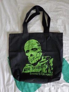 The Breeders Strategy's For Punks Skull Concert Tote Bag - Picture 1 of 3