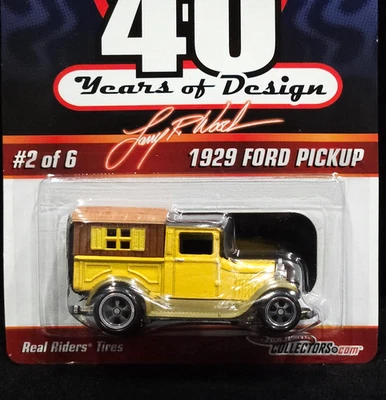 Hot Wheels 29 Ford Pickup Larry Wood 40 Years RLC Red Line Club HWC Car /06500 - Image 1 of 4