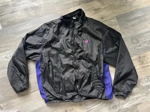 Veste coupe vent uniforme vintage Taco Bell Manager grand bloc couleur XL - Photo 1/5