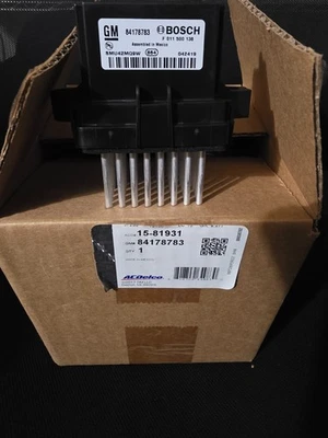 HVAC Blower Motor Resistor Genuine AC Delco GM OEM 15-81931 - Image 1 of 3