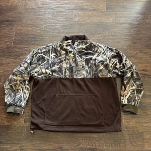 Drake Waterfowl MST Eqwader 1/4 Zip Fleece Pullover XL EUC - Picture 1 of 13