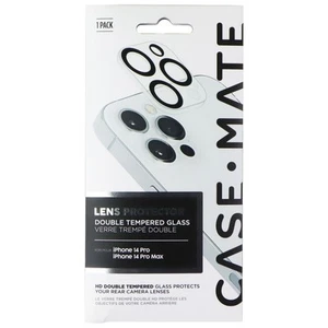 Case-Mate HD Double Tempered Glass Lens Protector for iPhone 14 Pro / 14 Pro Max - Picture 1 of 2