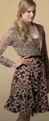 Anthropologie Byron Lars Beauty Mark SS 14 Collection Mixed Media Dress  - Image 1 of 4