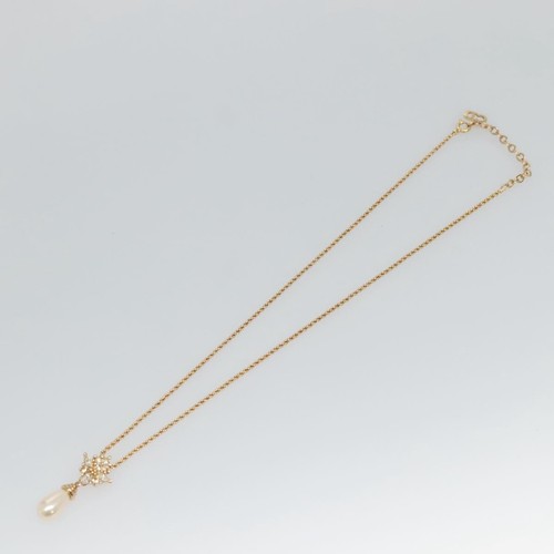 Collana Dior in metallo dorato gioielli autentici