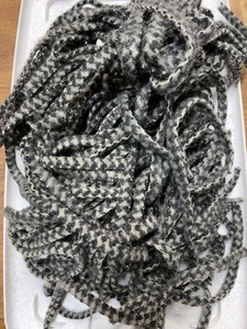 Gray Texture-Cut Size #8 - 100% Wool Fabric for Rug Hooking - Picture 1 of 1