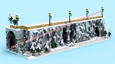 Lego MOC Winter Village Promenade/ONLY PDF instructions (by providing an email)  - Immagine 1 di 4