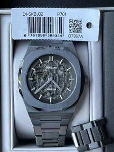 D1 MILANO-SKBJ02 Skeleton Automatic Wristwatch - Picture 1 of 7
