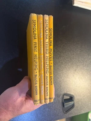SCARCE SIGNED!!  4 vols Semolina by Buster Brown. VG.  Foto 1 de 4