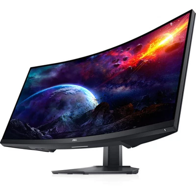 S3422DWG 34" WQHD Curved Gaming Monitor 3440 x 1440 144Hz - Image 1 of 4