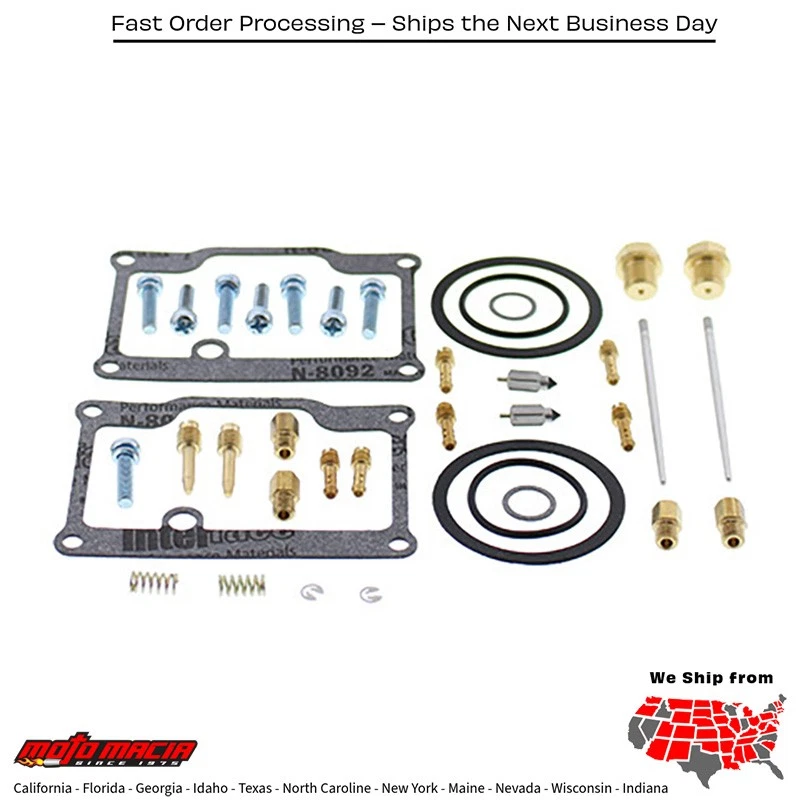KIT RECONSTRUCCIÓN CARBURADOR TODAS LAS BOLAS Arctic Cat Bearcat 440 1995-1998 Arctic Cat Foto 1 de 1