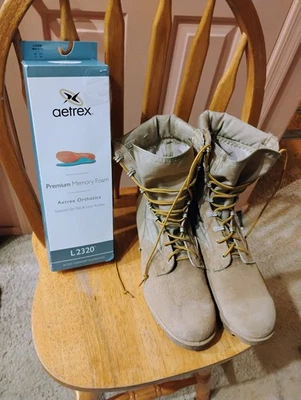 Botas bronceadas del desierto e insertos de espuma viscoelástica  Foto 1 de 4