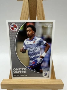 PEGATINAS PANINI EFL 2025 - 26 Andre Garcia One To Watch Reading FC #479 - Imagen 1 de 8