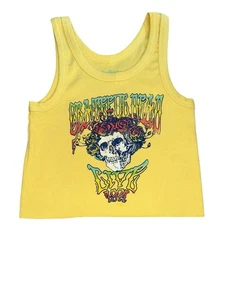 Rowdy Sprout Mädchen Grateful Dead kurz geschnittenes Tanktop Größe 10 - Bild 1 von 4