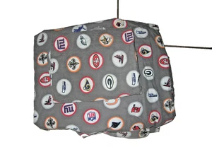 Pottery Barn Teen Baumwolle Laken Set NFL Football Logos ZWILLING 3-TEILIGES SET - Bild 1 von 7